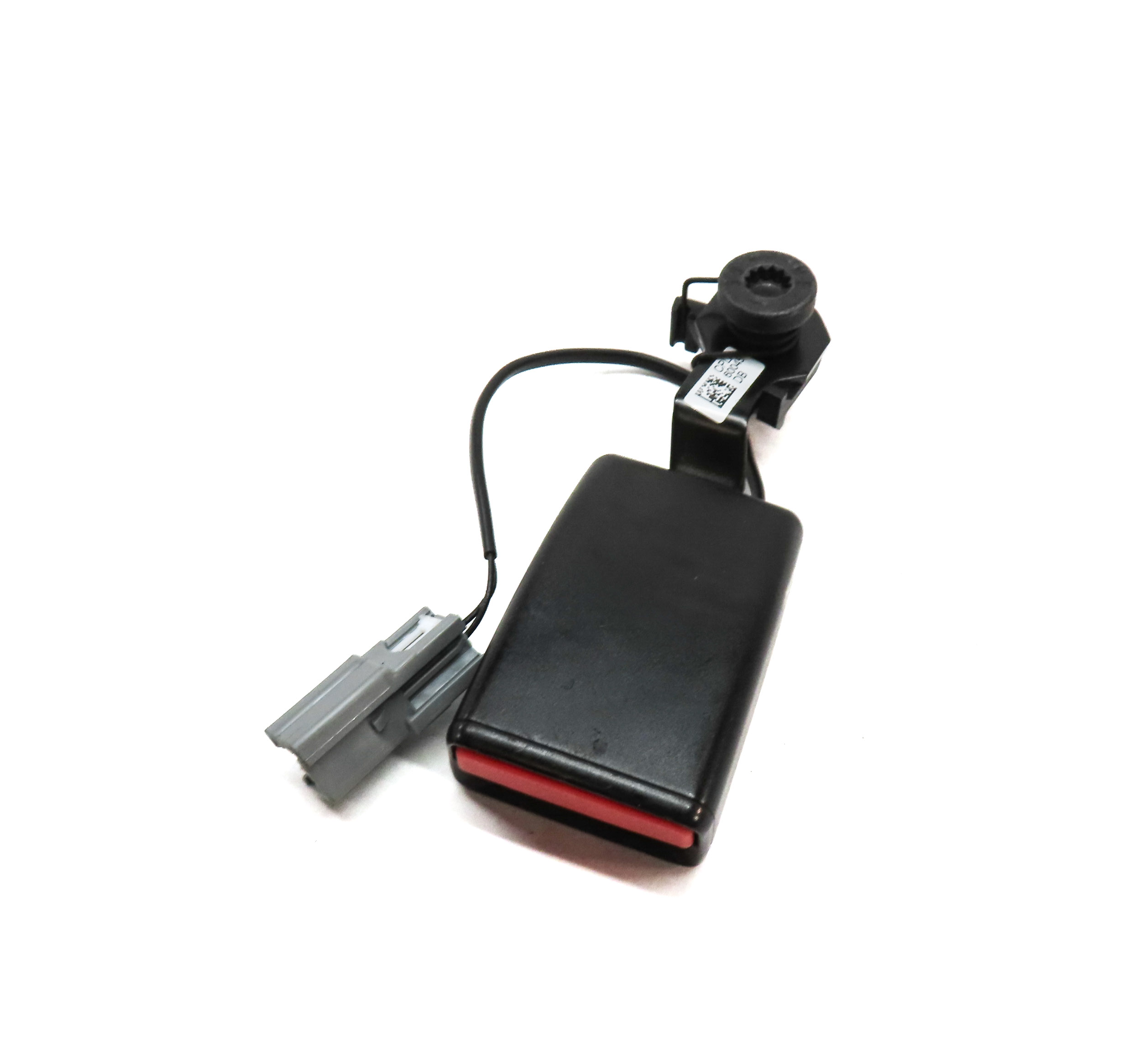 2015 LAND RANGE ROVER SPORT (L494) REAR 2ND ROW LEFT SEATBELT RECEIVER (BROWN) — exact item pictured